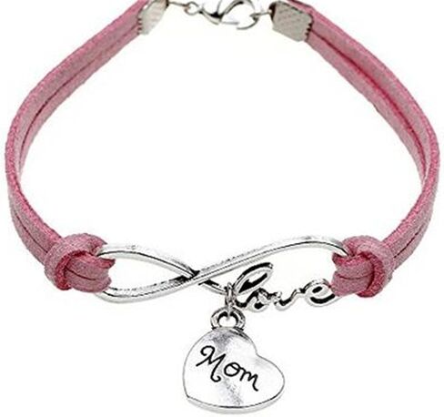 YYaaloa Mini Love Heart "Mom" Pack of 40 DIY Charms Pendant for Crafting, Jewelry Making Accessory in Saudi Arabia