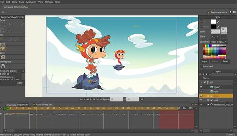 Moho Debut 13.5 | Create your own cartoons and animations in minutes | Software for PC and Mac OS in Saudi Arabia