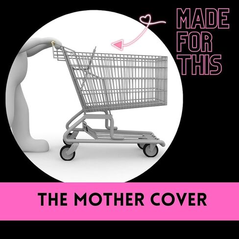 The Mother Cover - Breastfeeding Cover, Nursing Privacy, Car Seat Shade Wind Dampener, Swing or Cart Barrier, Perfect Nursing Companion (Black & White Stripe) in Saudi Arabia
