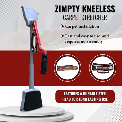 Zimpty ZY316 Kneeless Carpet Stretcher, Carpet Tucker and Carpet Cutter Combo in Kuwait
