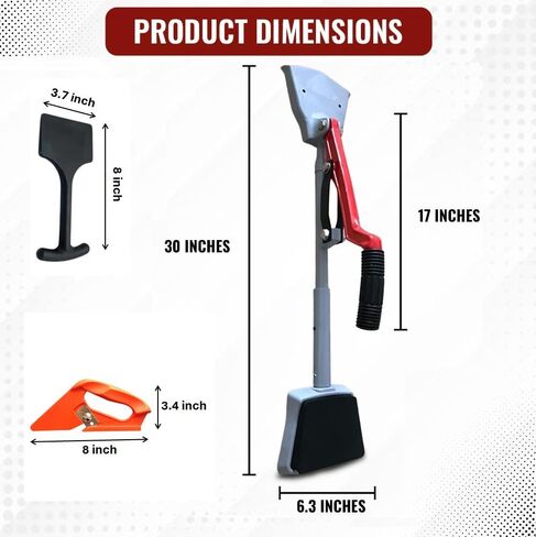 Zimpty ZY316 Kneeless Carpet Stretcher, Carpet Tucker and Carpet Cutter Combo in Kuwait