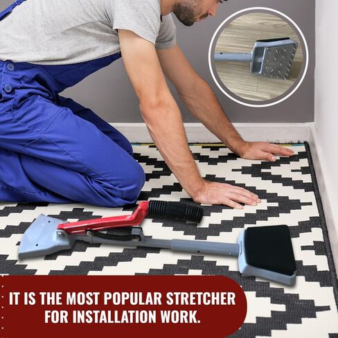 Zimpty ZY316 Kneeless Carpet Stretcher, Carpet Tucker and Carpet Cutter Combo in Kuwait