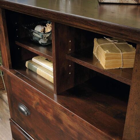 Sauder Harbor View Lateral File and Hutch Bundle, Salt Oak Finish in Saudi Arabia