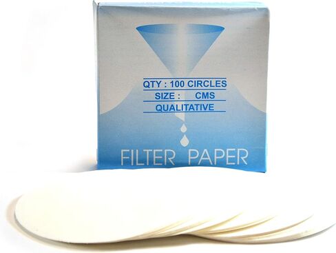 ورق فلتر عالي الجودة من Eisco Labs، 15 سم، عبوة من 100 قطعة in Kuwait