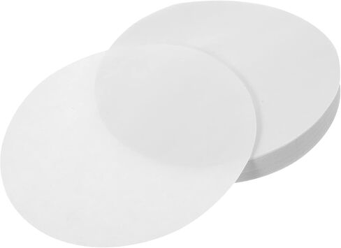 Hemobllo Qualitative Filter Paper, 18cm Round Lab Filter Paper Medium Flow Chemical Analysis Testing Funnel Filter Paper (100 PCS) in Saudi Arabia