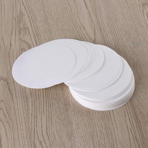 Hemobllo Qualitative Filter Paper, 18cm Round Lab Filter Paper Medium Flow Chemical Analysis Testing Funnel Filter Paper (100 PCS) in Saudi Arabia