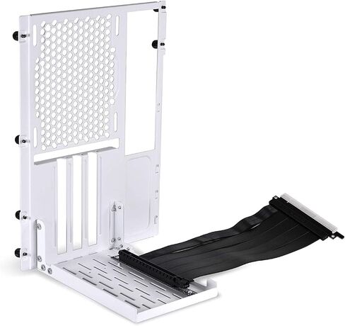 Lian Li O11DMINI-1 مجموعة حامل وحدة معالجة الرسومات العمودية/PCIE 4.0 / أبيض -O11DMINI-1W-4 in Kuwait