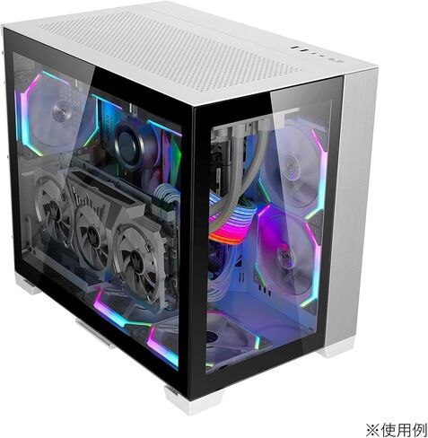 Lian Li O11DMINI-1 مجموعة حامل وحدة معالجة الرسومات العمودية/PCIE 4.0 / أبيض -O11DMINI-1W-4 in Kuwait