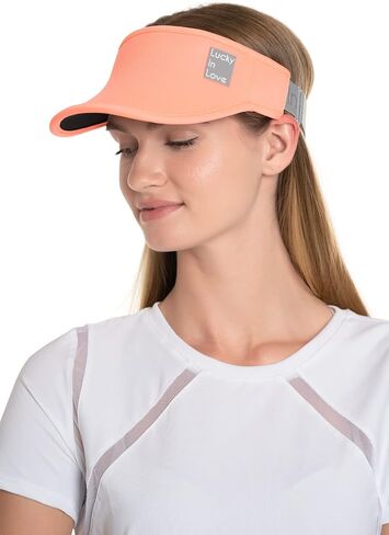 Lucky In Love Lucky Logo Stretch Visor in Saudi Arabia