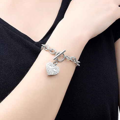 zeqingjw Urn Bracelet Cremation Bracelet for Ashes Memorial Ashes Bracelet Heart Ashes Bangle Bracelet in Saudi Arabia