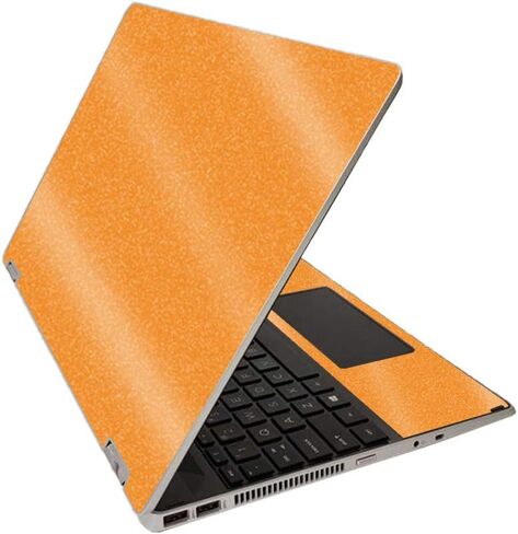 MightySkins Glossy Glitter Skin for HP Pavilion x360 15" (2020) - Solid Baby Blue | Protective, Durable High-Gloss Glitter Finish | Easy to Apply, Remove, and Change Styles | Made in The USA in Kuwait