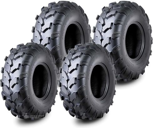 مجموعة واندا 4 إطارات رياضية ATV 19x7-8 19x7x8 أمامية و19X9.5-8 19X9.5X8 خلفية 4PR in Kuwait