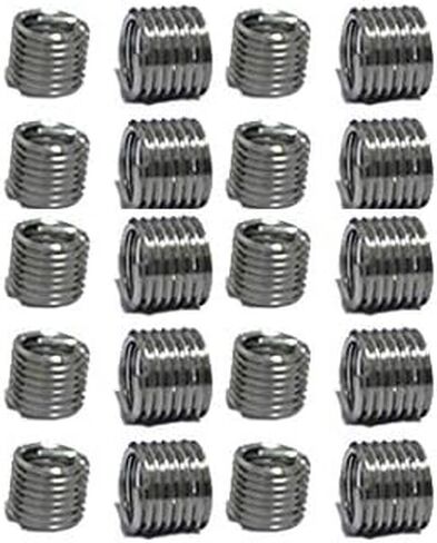 XunLiu 304 Stainless Steel Wire Thread Insert Stripped Thread Rethread Repair (10, M12-1.75X2.0D) in Saudi Arabia