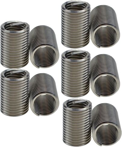 XunLiu 304 Stainless Steel Wire Thread Insert Stripped Thread Rethread Repair (10, M12-1.75X2.0D) in Saudi Arabia