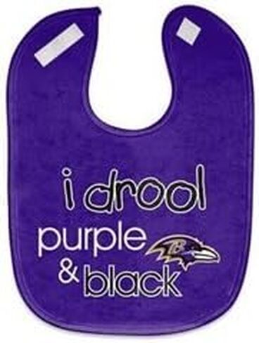 WinCraft NFL Baltimore Ravens WCRA1961714 All Pro Baby Bib in Saudi Arabia