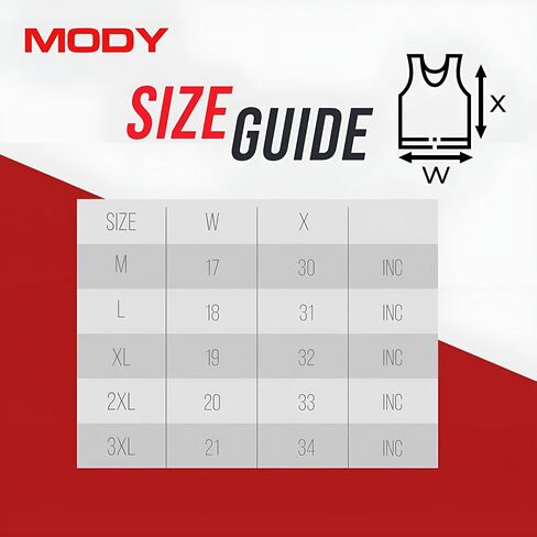 Mody Men's Undershirt Ribbed Tank Top, Crew Neck Cotton Mens Tank Tops, White Cotton Undershirt, Tagless Muscle Shirt 6 Pack in Saudi Arabia