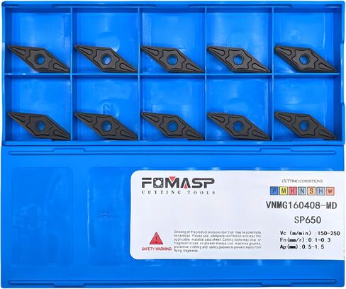 VNMG331/VNMG160404-FPM CNC Carbide إدراج لقطع الفولاذ شبه المتصاعد ، 10 أجزاء. (VNMG160404) in Saudi Arabia
