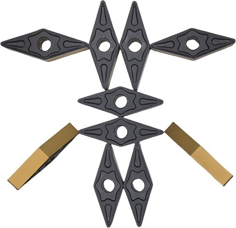 VNMG331/VNMG160404-FPM CNC Carbide إدراج لقطع الفولاذ شبه المتصاعد ، 10 أجزاء. (VNMG160404) in Saudi Arabia