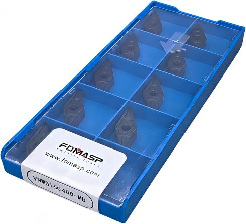 VNMG331/VNMG160404-FPM CNC Carbide إدراج لقطع الفولاذ شبه المتصاعد ، 10 أجزاء. (VNMG160404) in Saudi Arabia