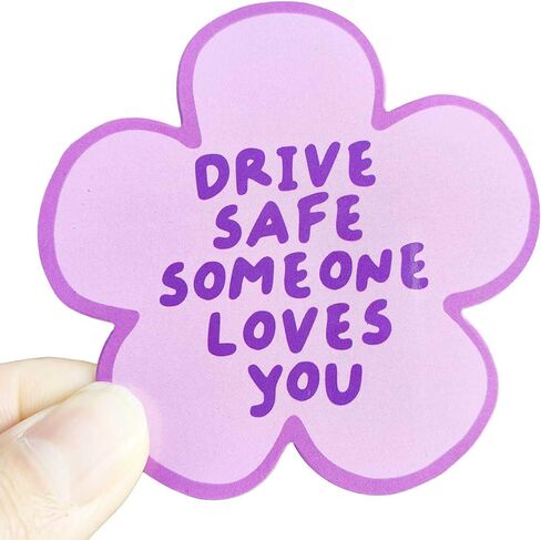 Drive Safe Someone Loves You Magnet Car Magnet Car Parts & Accessories Vehicle Magnet Bumper Stickers Gift Drive Safe Car Magnet Decal (5 x 5 inch) in Saudi Arabia