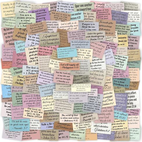 120pcs ملصقات آية الكتاب المقدس ، لا يوجد ملصق مقتبس من مسيحي مسيحي عتيقة ، ملصقات للكتاب المقدس ، مستلزمات دراسة الكتاب المقدس لخلاصات ، زجاجة ماء ، كمبيوتر محمول in Kuwait