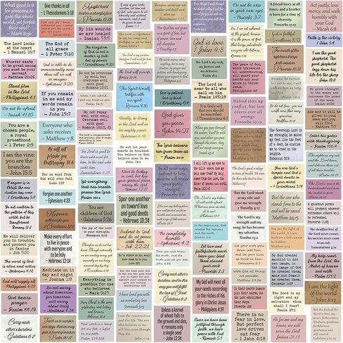 120pcs ملصقات آية الكتاب المقدس ، لا يوجد ملصق مقتبس من مسيحي مسيحي عتيقة ، ملصقات للكتاب المقدس ، مستلزمات دراسة الكتاب المقدس لخلاصات ، زجاجة ماء ، كمبيوتر محمول in Kuwait