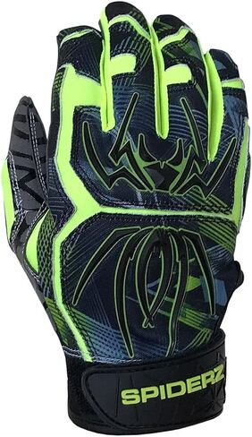 Spiderz Hybrid Baseball/Softball Bloves ، Black/Pink in Kuwait