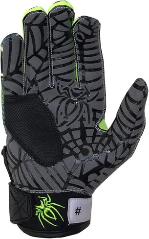 Spiderz Hybrid Baseball/Softball Bloves ، Black/Pink in Kuwait