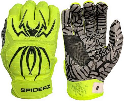 Spiderz Hybrid Baseball/Softball Bloves ، Black/Pink in Kuwait