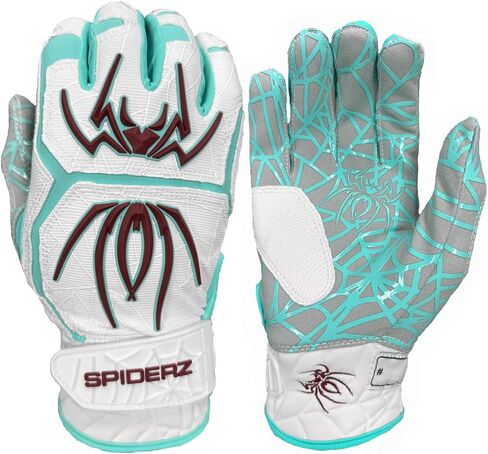 Spiderz Hybrid Baseball/Softball Bloves ، Black/Pink in Kuwait