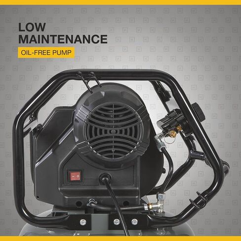 Klutch 60-Gallon Single-Stage Vertical Air Compressor, 3.7 HP, 230 Volts in Saudi Arabia