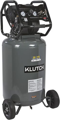 Klutch 60-Gallon Single-Stage Vertical Air Compressor, 3.7 HP, 230 Volts in Saudi Arabia