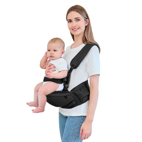 IULONEE Hip Seat Baby Carrier Baby Sling Toddler Backpack with Multiple Pockets Detachable Infant Wrap Comfortable Baby Wrap Carrier Ergonomic Baby Hipseat Sling for Newborns in Kuwait