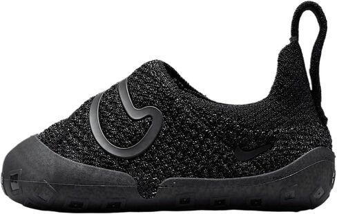 Nike Swoosh 1 Baby/Toddler Shoes (FB3244-001, Black/Wolf Grey/White) Size 7 in Saudi Arabia