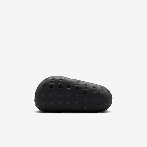 Nike Swoosh 1 Baby/Toddler Shoes (FB3244-001, Black/Wolf Grey/White) Size 7 in Saudi Arabia