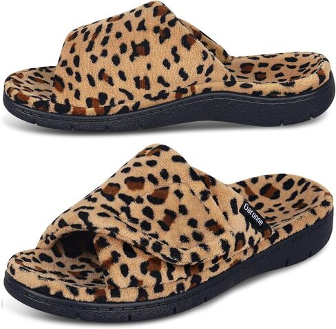 Women's Adjustable Wrap Open-toe Slippers with Arch Support, Summer House Shoes for Women Indoor/Outdoor in Saudi Arabia