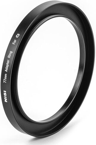 NiSi Cinema C5 System 82mm Adapter | Clamp-On C5 Matte Box to 82mm Thread Cameras | No Vignetting, Durable Aluminum Construction | Cinematography and Videography in Kuwait