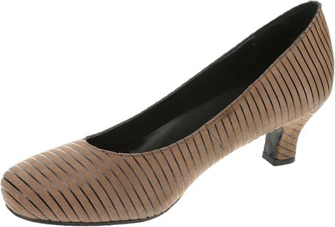 ARRAY Women’s Flatter Low Heel Leather Dress Pump in Kuwait