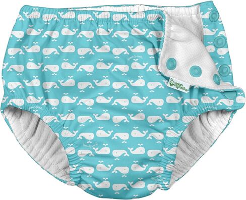 i Play Boys Reusable Absorbent Baby Swim Diapers Aqua Bananas 6 Months in Kuwait