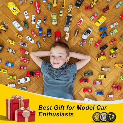 28 مجموعة 1/64 عجلات وإطارات طقم ، 1:64 النموذج المقياس حافات العجلات الساخنة الإطارات المطاطية إطارات الاستبدال عشوائي للسيارات النموذج in Kuwait