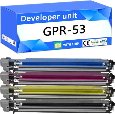 GPR-53 GPR53 Developer Unit Compatible for Canon ImageRUNNER Advance C3320L C3530 C3525 C3520 C3330 C3325 3320 C3520i 3530i 3826i 3830i Printers Black*1 in Saudi Arabia