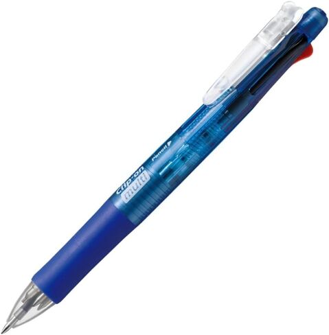 Zebra B-B4SA1-C القلم متعدد الوظائف ، 4 ألوان + مقطع حاد على متعدد ، شفاف ، 10 قطع in Kuwait