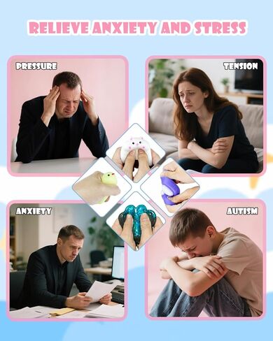 حزمة Taba Squishy ، مجموعة ألعاب Fufu Squishy Fidget ، تشمل Squishies (1 Big Cat Paws & Chick ، ​​1 Norma Chick & Cat Paws.2 Hamster) ، لعبة الضغط ، هدية عيد ميلاد للفتيات ، الأولاد ، الأطفال in Kuwait