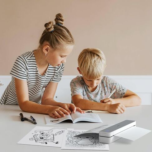 idprt us letter 8.5x11 inch paper 200 sheets ، متوافق مع الطابعة الحرارية المحمولة MT610 ، تحقيق طباعة ملفات مستمرة ، ورق حراري لـ IDPRT/HPRT/PRT in Kuwait