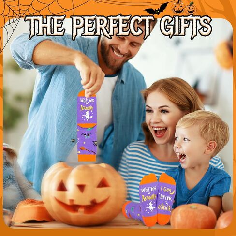 جوارب الهالوين من HAPPYPOP هدايا مخيفة للرجال والنساء - هدايا الهالوين هدايا الرعب للمراهقين، جوارب ساحرة الهالوين للرجال والنساء in Saudi Arabia