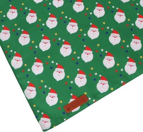 Adoggygo American Flag Dog Bandana 2 Pack ، White White Red USA Flag Scarf Bib ، Fit Fit 4th of July Bandanas for medical carge dogs pets (large) in Saudi Arabia