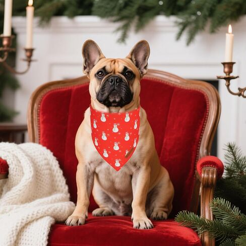 Adoggygo American Flag Dog Bandana 2 Pack ، White White Red USA Flag Scarf Bib ، Fit Fit 4th of July Bandanas for medical carge dogs pets (large) in Saudi Arabia
