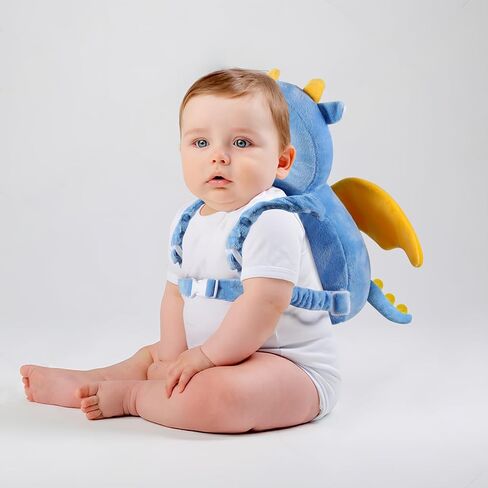Pandaear Baby Head Protectpack ، واقي رأس المشي الصغير ، وسادة أمان واقي الرأس القابل للتعديل (Orange) in Saudi Arabia