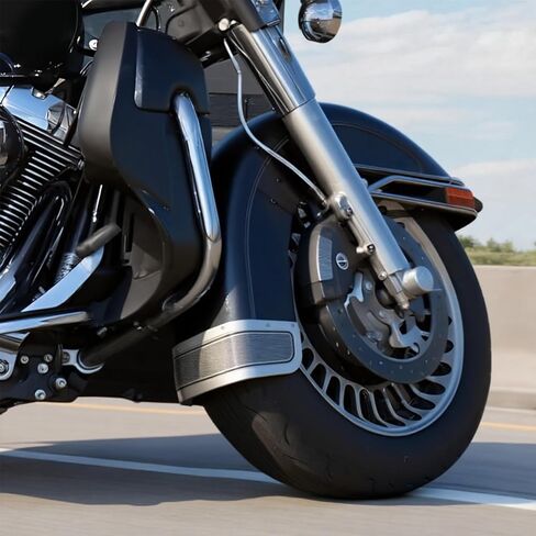 CHIFUN الجبهة الحاجز تنورة تقليم دراجة نارية الكروم الملحقات استبدال ل Harley Touring Road King Electra Glide FLHR Tri Glide 2014-2023 in Saudi Arabia