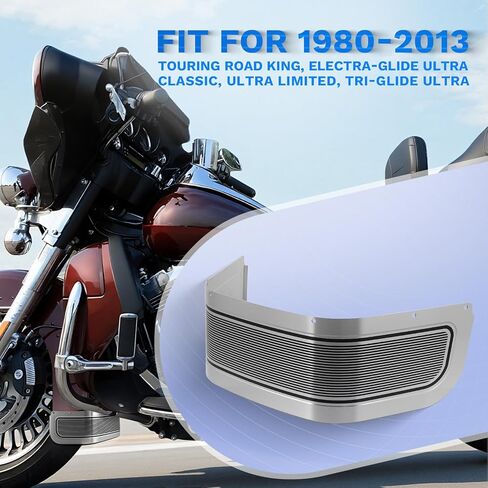 CHIFUN الجبهة الحاجز تنورة تقليم دراجة نارية الكروم الملحقات استبدال ل Harley Touring Road King Electra Glide FLHR Tri Glide 2014-2023 in Saudi Arabia
